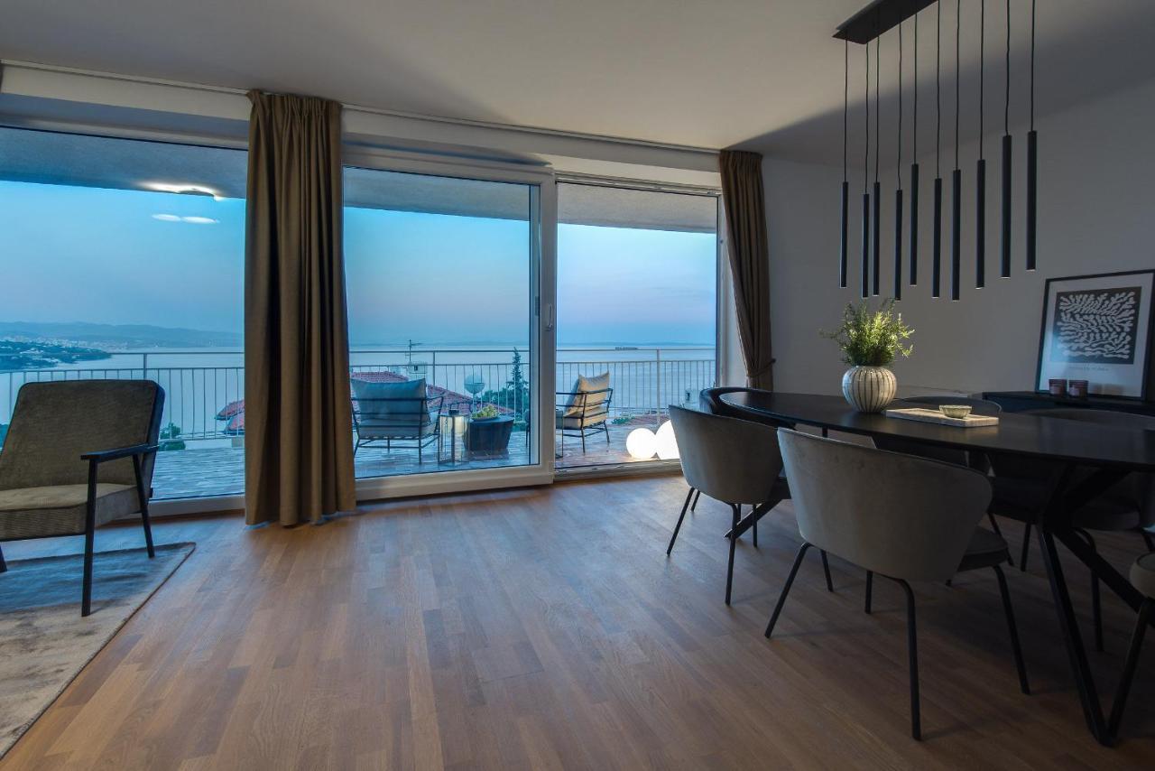 Premium Apartment With Beautiful Sea View, Short Walk To The Sea โอปาติยา ภายนอก รูปภาพ
