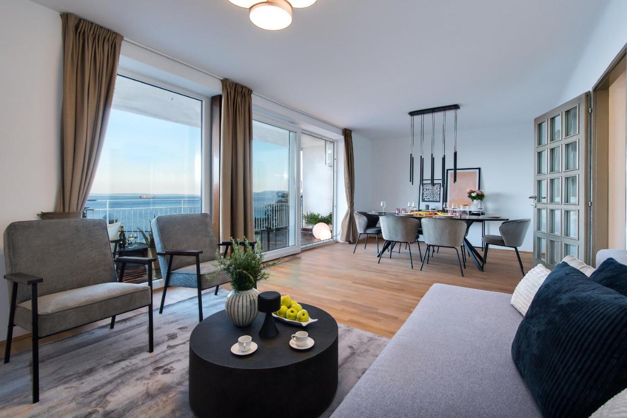 Premium Apartment With Beautiful Sea View, Short Walk To The Sea โอปาติยา ภายนอก รูปภาพ