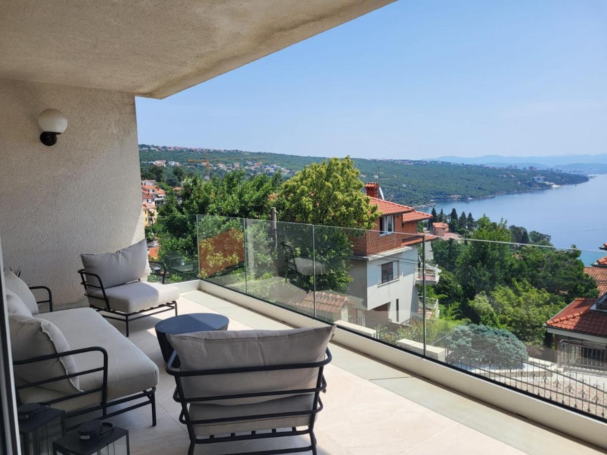 Premium Apartment With Beautiful Sea View, Short Walk To The Sea โอปาติยา ภายนอก รูปภาพ